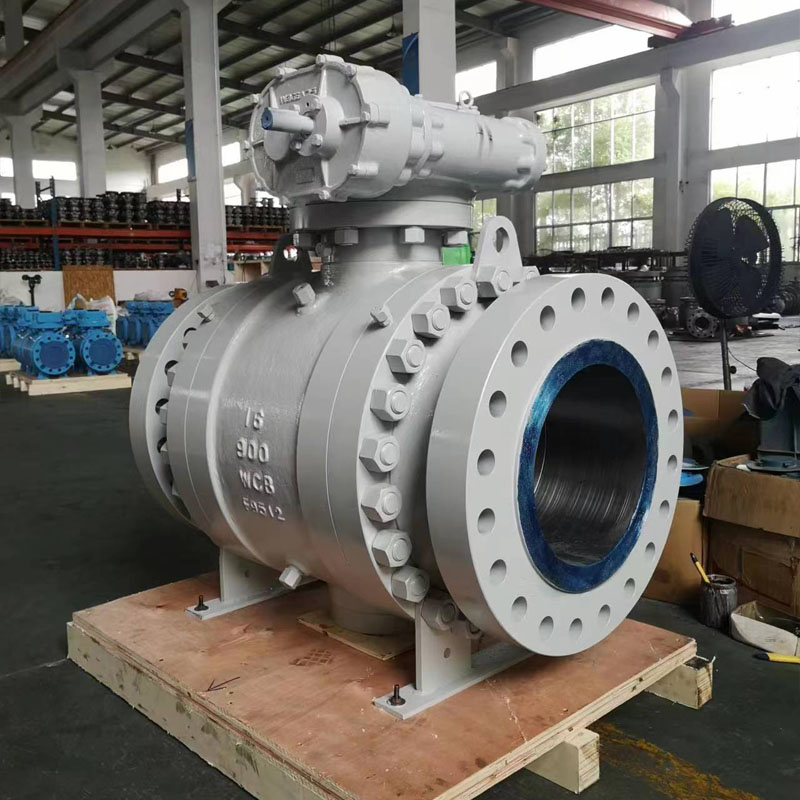 Trunnion Ball Balbaren efektua